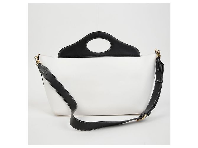 Burberry Borsa tote a spalla Bianco - vista 5