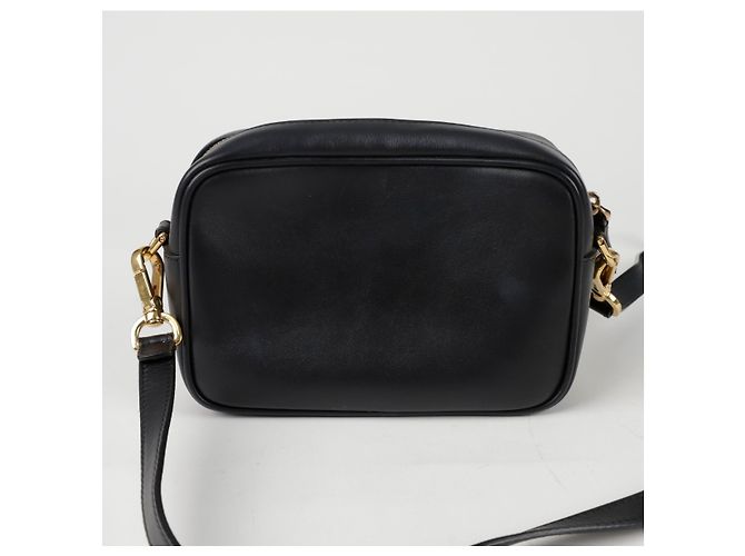 Fendi Borsa a tracolla incrociata FF Nero - vista 3