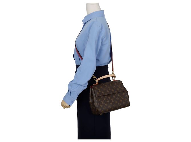 Louis Vuitton Borsa a spalla Cluny BB Marrone - vista 9