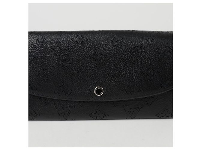 Louis Vuitton Mahina Iris Langbörse Schwarz - Ansicht 2