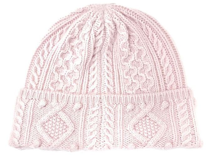 Chanel Gorro de cachemira Rosa - vista 2
