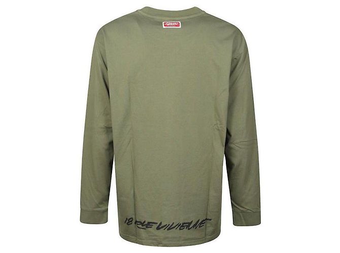 Kenzo Langarm-T-Shirt mit Blumenmuster Mehrfarben - Ansicht 5