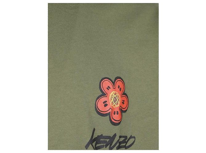 Kenzo Langarm-T-Shirt mit Blumenmuster Mehrfarben - Ansicht 6