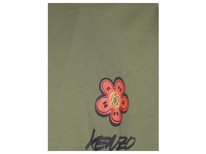 Kenzo Langarm-T-Shirt mit Blumenmuster Mehrfarben - Ansicht 7