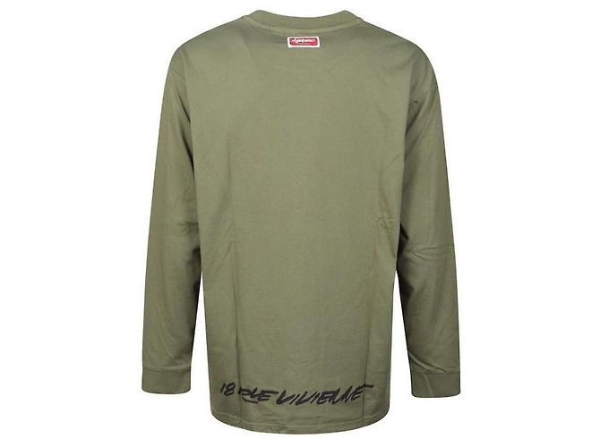 Kenzo Langarm-T-Shirt mit Blumenmuster Mehrfarben - Ansicht 9