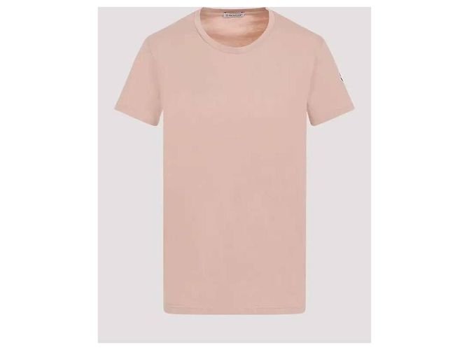 Moncler Camiseta de manga corta con parche de logo - vista 4