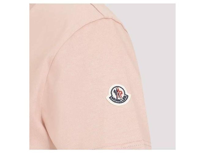Moncler Camiseta de manga corta con parche de logo - vista 6