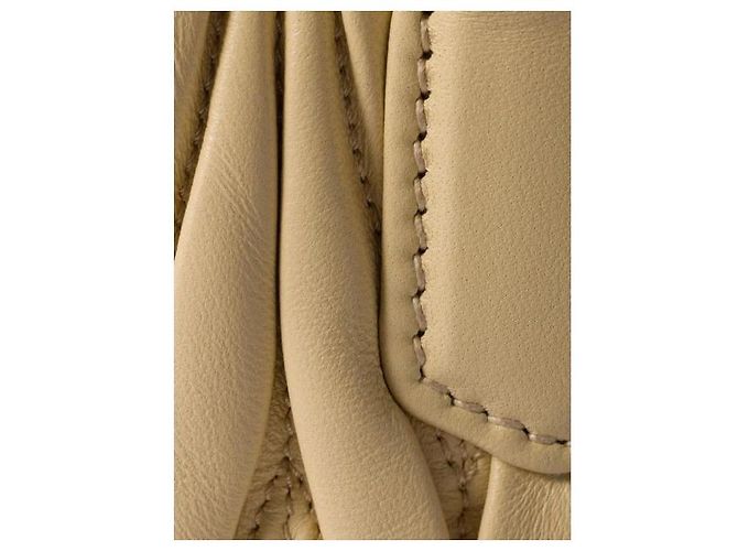 Miu Miu Nappa-Leder Tasche Grün - Ansicht 6