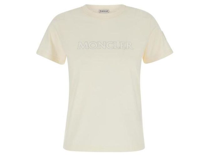 Moncler Camiseta com glitter - vista 4