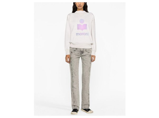 Isabel Marant Sweatshirt Blanc - vue 5