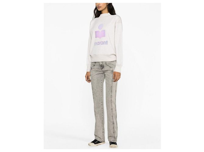 Isabel Marant Sweatshirt Blanc - vue 6