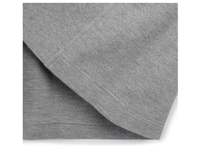 Thom Browne Polo Classico a Maniche Corte Marrone - vista 7