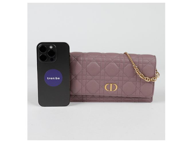 Dior Borsa a tracolla Caro Pouch Rosa - vista 8