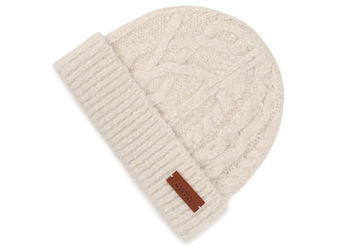 Isabel Marant Berretto Ecru Bianco - vista 4