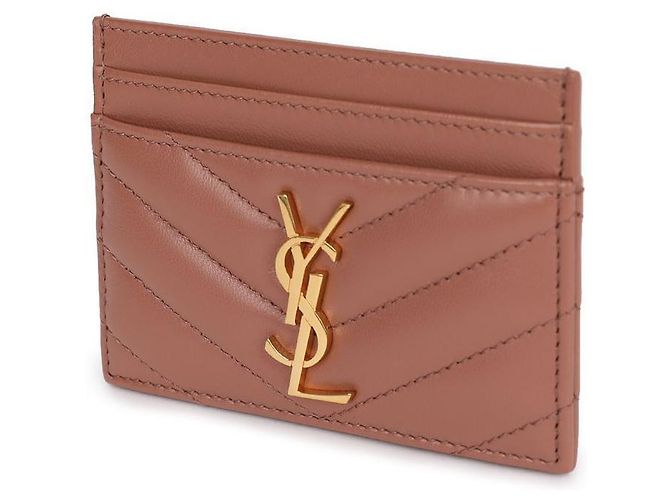 Saint Laurent Tarjetero Cassandra Rosa - vista 4