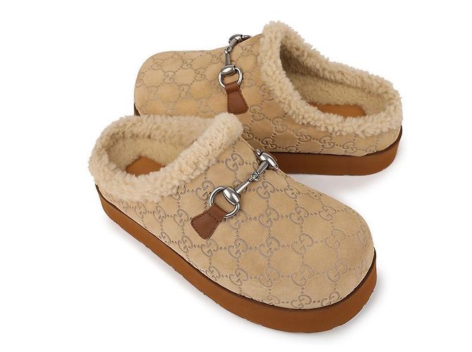 Gucci Mule Horsebit da uomo: Marrone - vista 5