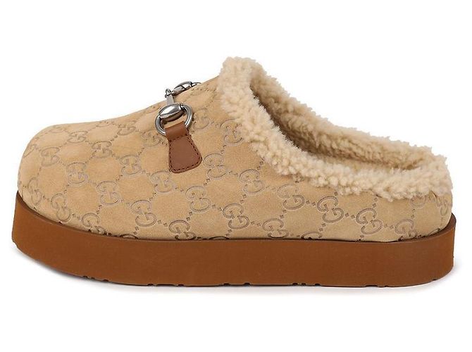 Gucci Mule Horsebit da uomo: Marrone - vista 6