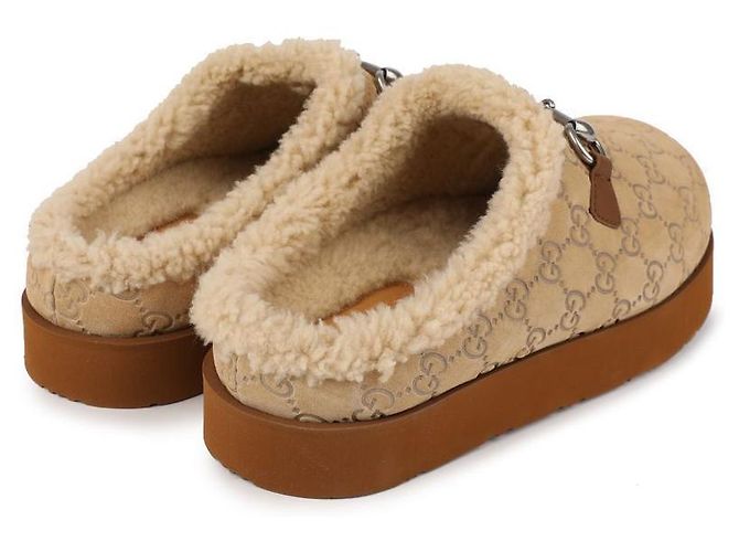 Gucci Mule Horsebit da uomo: Marrone - vista 8