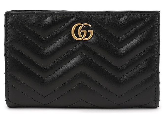 Gucci Cartera GG Marmont Negro - vista 3