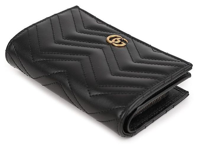 Gucci Cartera GG Marmont Negro - vista 6
