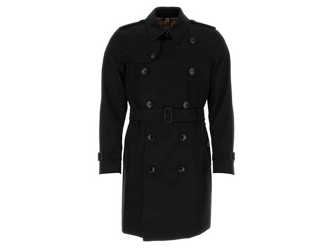 Burberry Trench Coat Heritage Kensington Multicolore - vista 4