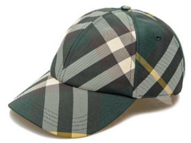 Burberry Cappellino da baseball a quadri Multicolore - vista 4
