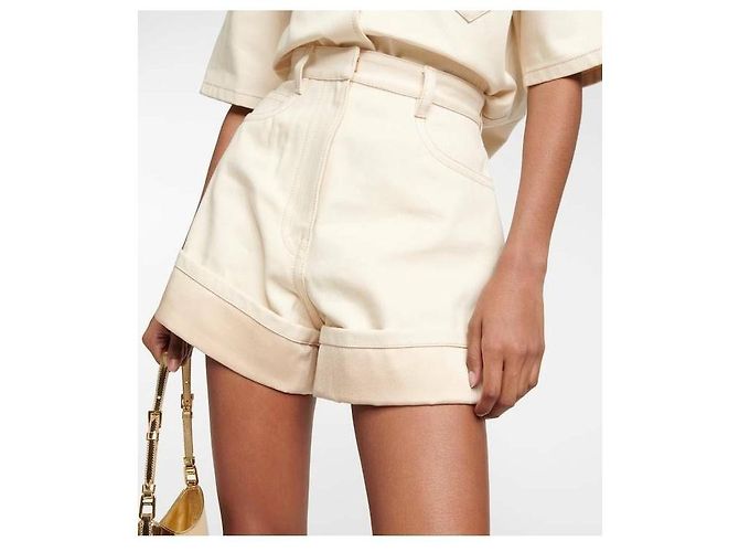 Prada Shorts de denim de algodón - vista 4