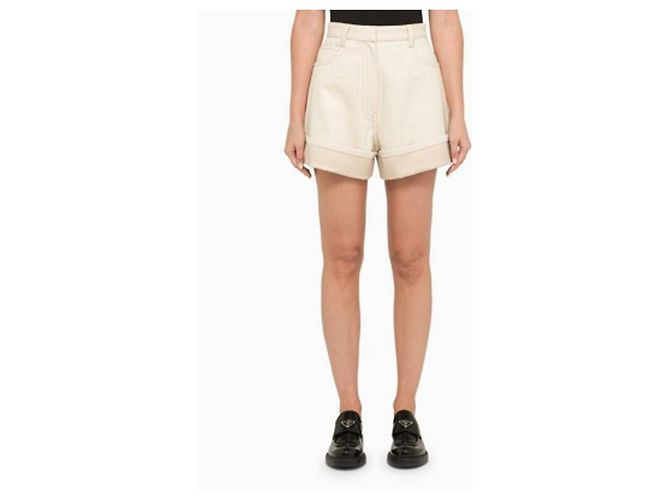 Prada Shorts de denim de algodón - vista 8