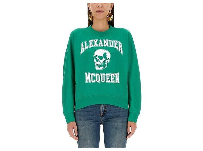 Alexander Mcqueen Pullover mit Totenkopf-Print - Ansicht 4