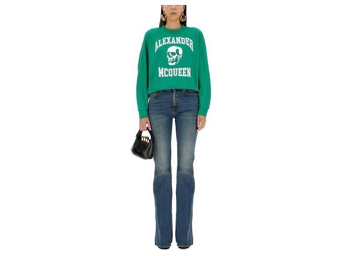Alexander Mcqueen Pullover mit Totenkopf-Print - Ansicht 6