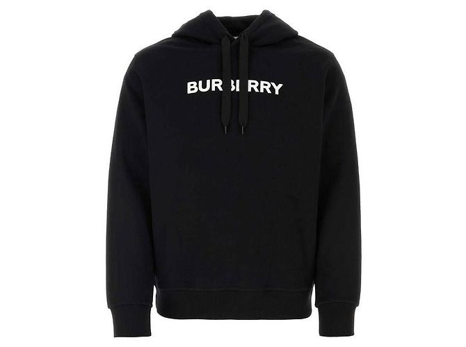 Burberry Camiseta com capuz de algodão com logo Multicor - vista 4