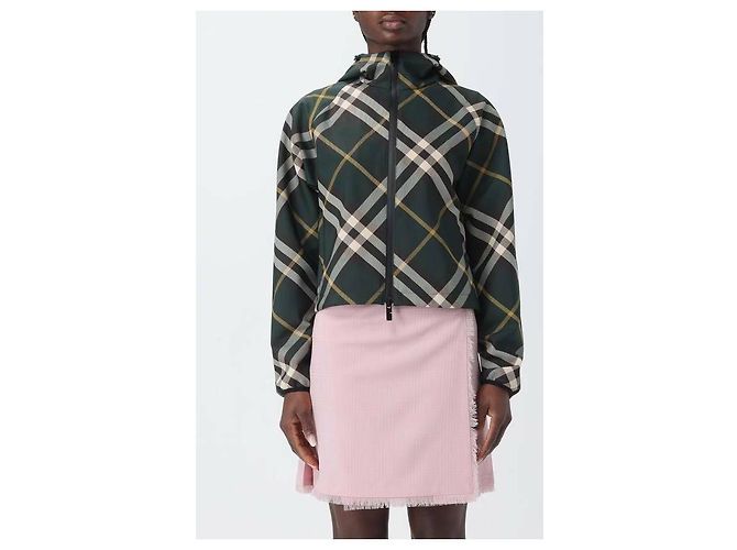Burberry Crop Checked Light Jacket Multiple colors - view 4