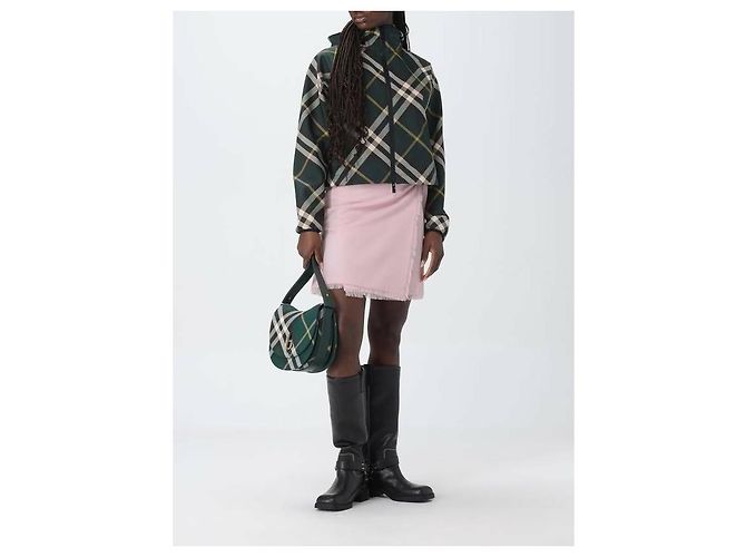 Burberry Crop Checked Light Jacket Multiple colors - view 5