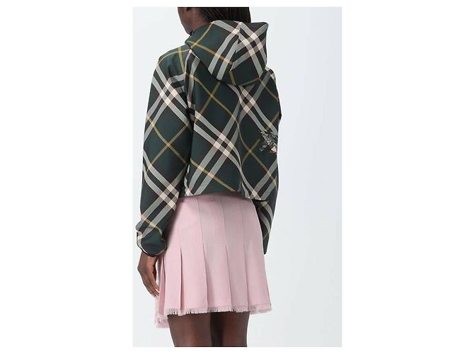 Burberry Crop Checked Light Jacket Multiple colors - view 8