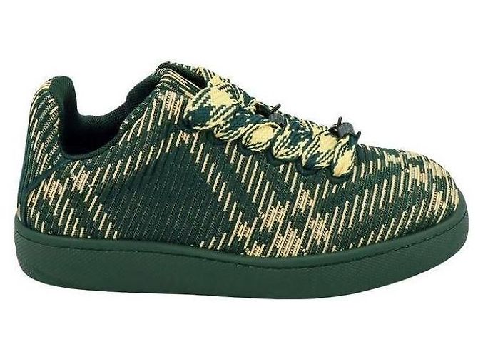 Burberry Karierte Strick-Sneaker - Ansicht 4