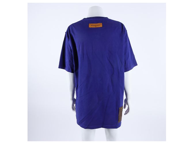 Kurzarmshirt Louis Vuitton Blau - Ansicht 3