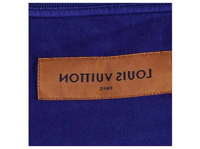 Kurzarmshirt Louis Vuitton Blau - Ansicht 4