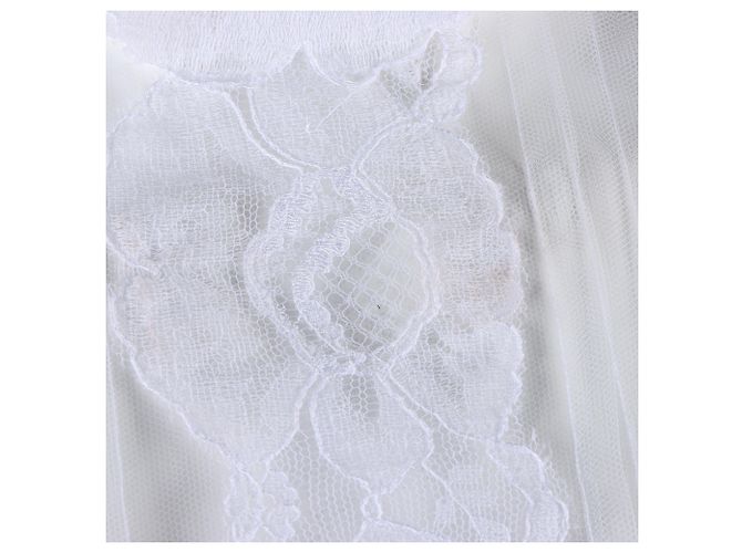 Blusa de Encaje Valentino Blanco - vista 4