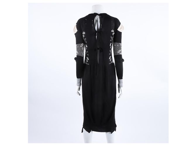 Maison Martin Margiela Vestido de punto de seda Maison Margiela Multicolor - vista 3