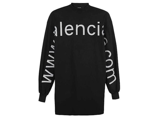 Balenciaga Sweatshirt mit gesticktem Logo Mehrfarben - Ansicht 4