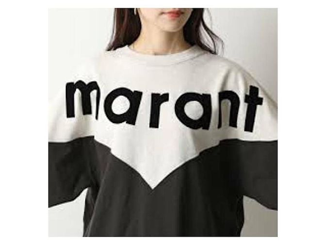 Isabel Marant Verwaschener Schwarzer Sweatshirt - Ansicht 8