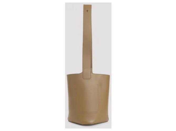 Loewe Secchiello Medio Pebble in Pelle di Vitello Liscia - vista 5