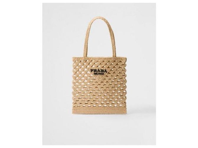 Tote Prada Borsa in crochet intrecciato - vista 4