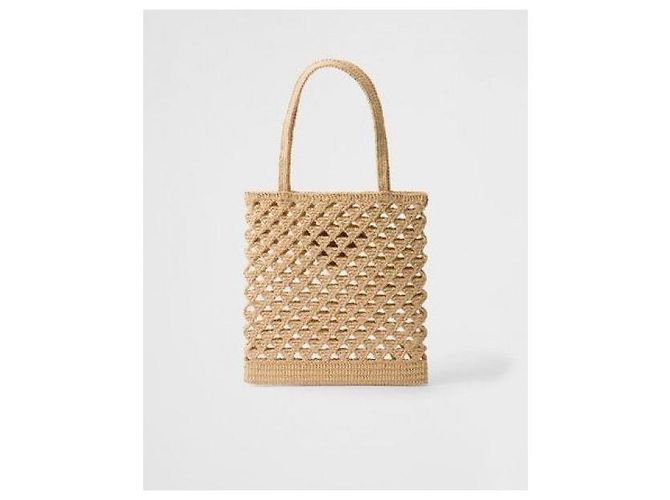 Tote Prada Borsa in crochet intrecciato - vista 5
