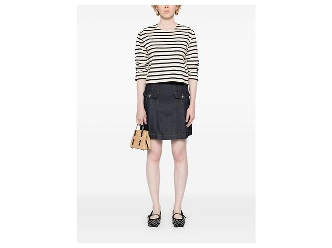 Tory Burch T-Shirt mit gerafften Ärmeln - Ansicht 7