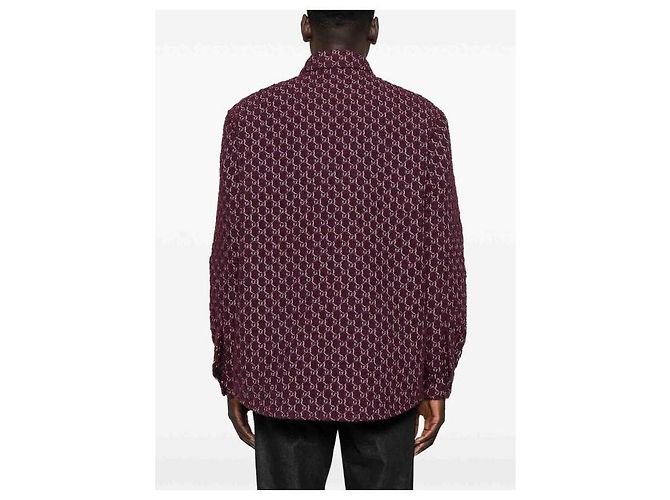 Gucci Shadow Boucle-Woll-Jacquard-Hemd Mehrfarben - Ansicht 6