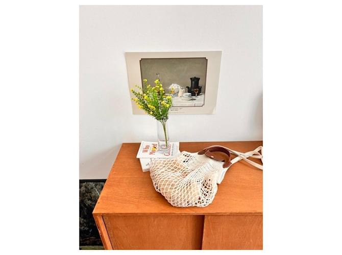 Longchamp Borsa a Spalla Le Pliage File Ecru HVH Bianco - vista 7