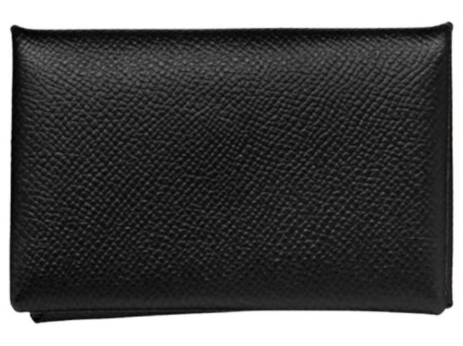 Hermès Portacarte Appson Palladium Nero - vista 3