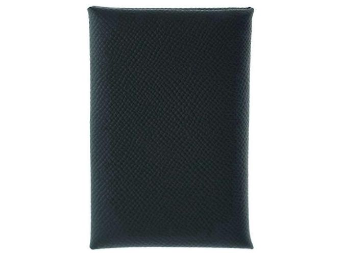 Hermès Portacarte Appson Palladium Nero - vista 9