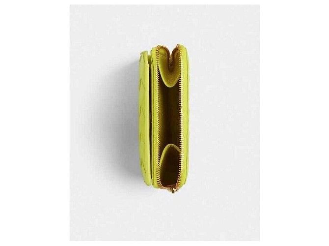 Bottega Veneta Portafoglio bi-fold con zip Verde - vista 4